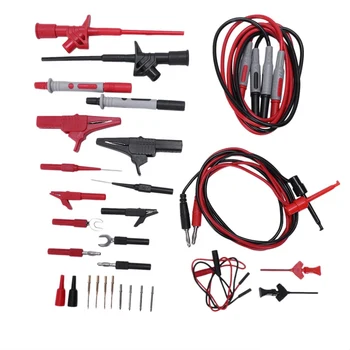 P1600D Banana Plug Electronic Specialties Test Lead Kit Automotive Test Probe Kit Universal Multimeter Probe Lead
P1600D Banana Plug Electronic Specialties Test Lead Kit Automotive Test Probe Kit Universal Multimeter Probe Lead