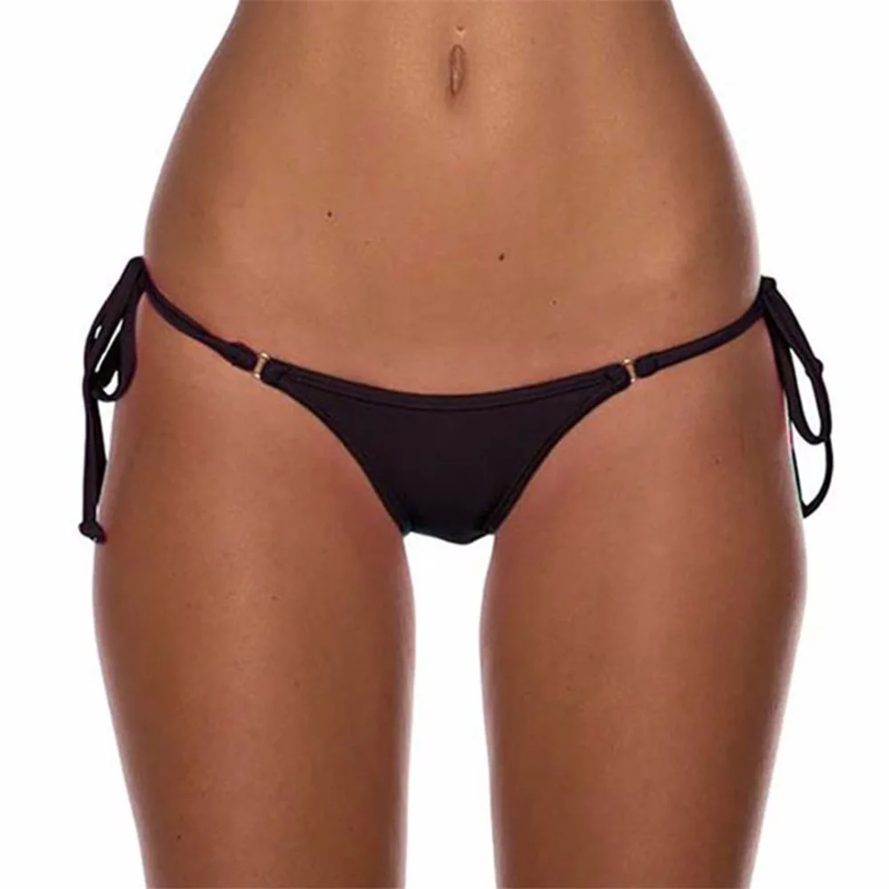 

Women sexy Micro Mini Brazilian butt Tanga Bikini Bottom Thong Separate swim Bather Female swimsuit panties bathing suit K08