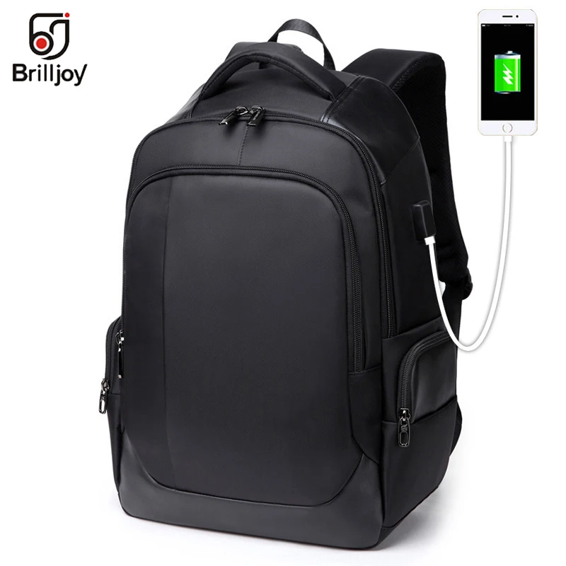 Brilljoy 15.6inch USB Charging Men's Backpack Breathable Business Laptop Backpack Water Repellent Travel Backpacks Student Bag
Brilljoy 15.6inch USB Charging Men's Backpack Breathable Business Laptop Backpack Water Repellent Travel Backpacks Student Bag
