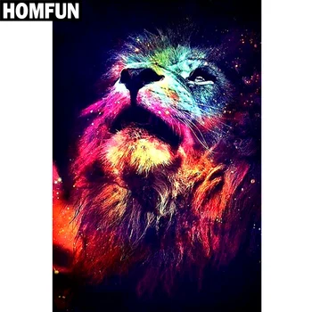 HOMFUN Full Square/Round Drill 5D DIY Diamond Painting "colorful lion king" 3D Embroidery Cross Stitch 5D Rhinestone Decor
HOMFUN Full Square/Round Drill 5D DIY Diamond Painting "colorful lion king" 3D Embroidery Cross Stitch 5D Rhinestone Decor