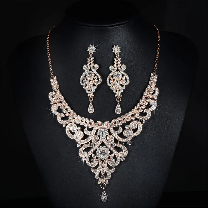 Luxury Gold 585 Plated Bridal African Beads Jewelry Sets Wedding Crystal Vintage Bisuteria Earrings Statement Necklaces ND020
Luxury Gold 585 Plated Bridal African Beads Jewelry Sets Wedding Crystal Vintage Bisuteria Earrings Statement Necklaces ND020