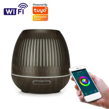 Free shipping 400ml WIFI cutout aroma diffuser app control smart humidifier with led light
Free shipping 400ml WIFI cutout aroma diffuser app control smart humidifier with led light
