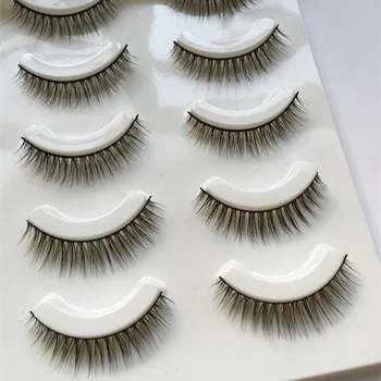 5 pairs Manual Short False Eyelashes 3D multi-layer Cross Messy Natural Eye Lashes Daily Makeup Fake Eyelashes -017
5 pairs Manual Short False Eyelashes 3D multi-layer Cross Messy Natural Eye Lashes Daily Makeup Fake Eyelashes -017