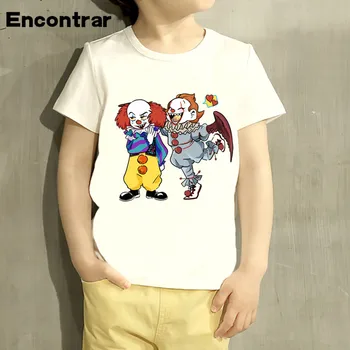 Kids Pennywise Movie It Losers Cartoon Design T Shirt Boys/Girls The Scary Creepy Clown Tops Children Cute T-Shirt,HKP4378
Kids Pennywise Movie It Losers Cartoon Design T Shirt Boys/Girls The Scary Creepy Clown Tops Children Cute T-Shirt,HKP4378
