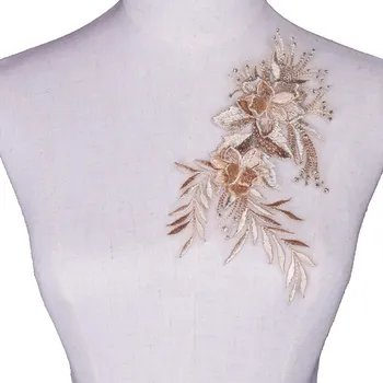 Wedding Patches 3D Flower Lace Appliqued Bridal Dress Trims Embroidered Sewing on Scrapbooking 4 Colors NL160
Wedding Patches 3D Flower Lace Appliqued Bridal Dress Trims Embroidered Sewing on Scrapbooking 4 Colors NL160