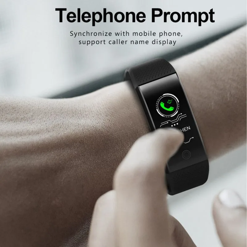 QW18 Tracker Fitness Heart Rate Exercise Clock Intelligent Blood Pressure Fitness Pedometer
QW18 Tracker Fitness Heart Rate Exercise Clock Intelligent Blood Pressure Fitness Pedometer