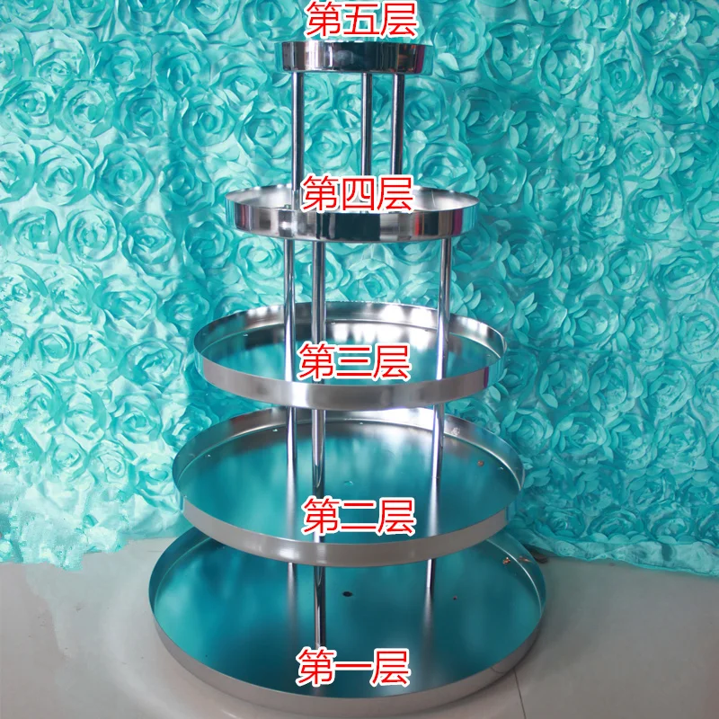 5 tier Wedding champagne tower wedding Supply props Silver Five layers champagne tower wine tower champagne tower 
5 tier Wedding champagne tower wedding Supply props Silver Five layers champagne tower wine tower champagne tower