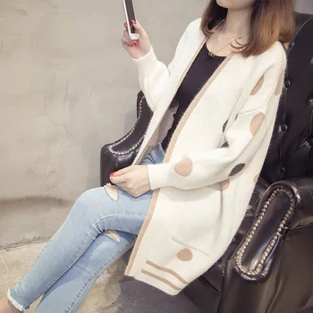 2020 early autumn new style women's laziness sweater jacket, women's spring and autumn long loose knitted cardigan girl
2020 early autumn new style women's laziness sweater jacket, women's spring and autumn long loose knitted cardigan girl