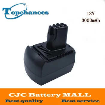 Newest Replacement Ni-Mh 12V 3000mAh Power Tool Batteries for METABO 6.25473 ULA9.6-18 BS 12 SP BSZ 12 Impuls Black
Newest Replacement Ni-Mh 12V 3000mAh Power Tool Batteries for METABO 6.25473 ULA9.6-18 BS 12 SP BSZ 12 Impuls Black