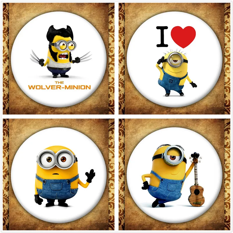 Anime Movie Despicable Me Display Badge Fashion Cartoon Minions Figure Brooches Pin Jewelry Accessories Bag Decoration
Anime Movie Despicable Me Display Badge Fashion Cartoon Minions Figure Brooches Pin Jewelry Accessories Bag Decoration