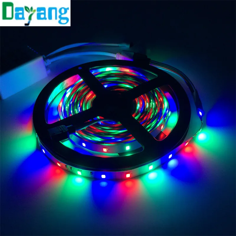3528 Не Водонепроницаемый RGB СВЕТОДИОДНЫЕ Ленты 15 м 20 5 м/рулон лампада де сид para