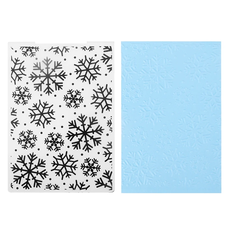 Snowflake Plastic Embossing Folder Stencils Template Molds Scrapbooking Paper Crafts Cards Making DIY Photo Album Decoration
Snowflake Plastic Embossing Folder Stencils Template Molds Scrapbooking Paper Crafts Cards Making DIY Photo Album Decoration