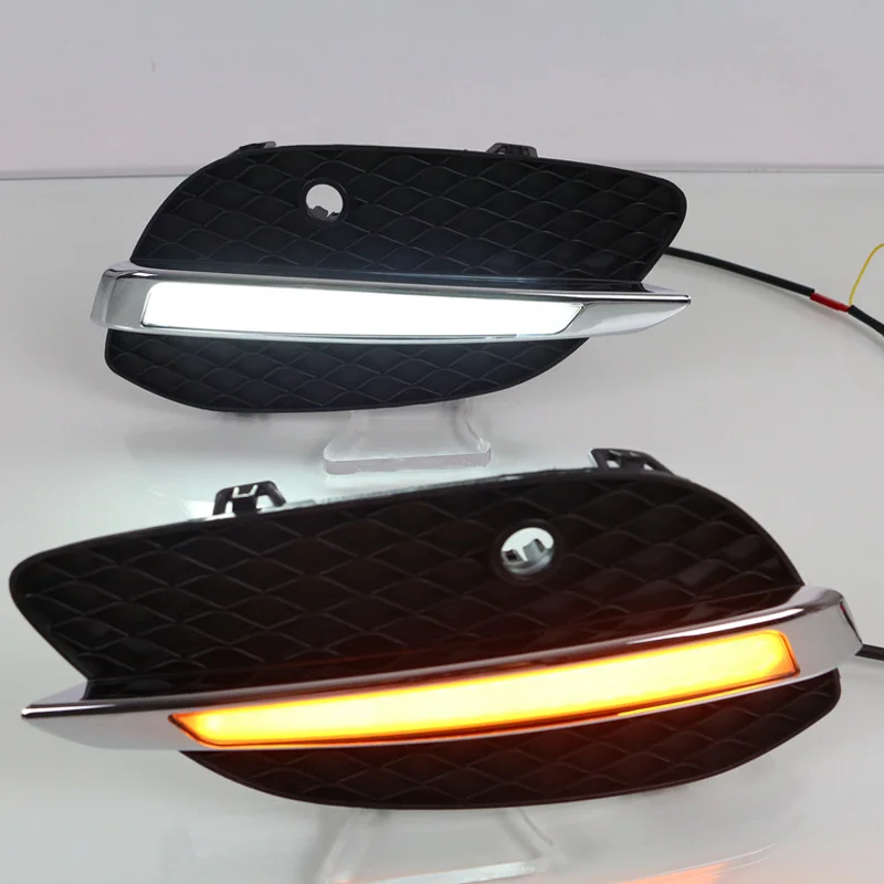 ShenLao 1set drl lights for Mercedes Benz X205 2015 2016 LED DRL Daytime Running Light led Daylight with turn signal lamps
ShenLao 1set drl lights for Mercedes Benz X205 2015 2016 LED DRL Daytime Running Light led Daylight with turn signal lamps
