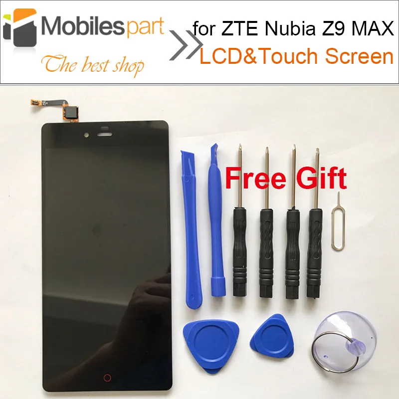 for ZTE Nubia Z9 MAX LCD Screen New Quality A++ Replacement Accessories LCD Display+Touch Screen For ZTE Nubia Z9 MAX 5.5 inch
for ZTE Nubia Z9 MAX LCD Screen New Quality A++ Replacement Accessories LCD Display+Touch Screen For ZTE Nubia Z9 MAX 5.5 inch