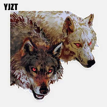 YJZT 13.5CM*14CM Personalized Animal Wolf PVC Decal Car Sticker Decoration Car Accessories 5-0872
YJZT 13.5CM*14CM Personalized Animal Wolf PVC Decal Car Sticker Decoration Car Accessories 5-0872