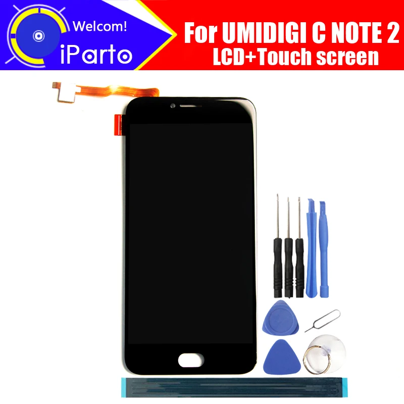 5.5 inch UMIDIGI C NOTE 2 LCD Display+Touch Screen Digitizer Assembly 100% Original New LCD+Touch Digitizer for C NOTE 2 +Tools
5.5 inch UMIDIGI C NOTE 2 LCD Display+Touch Screen Digitizer Assembly 100% Original New LCD+Touch Digitizer for C NOTE 2 +Tools