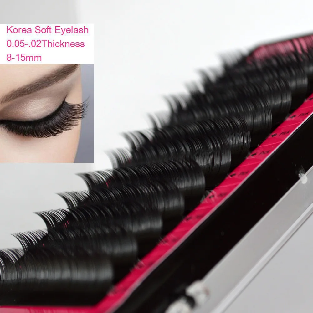 Eyelashes 1Tray 0.05-0.2B/C/D Curl Silk Black Individual Fake False Eye Lash Extensions Makeup
Eyelashes 1Tray 0.05-0.2B/C/D Curl Silk Black Individual Fake False Eye Lash Extensions Makeup