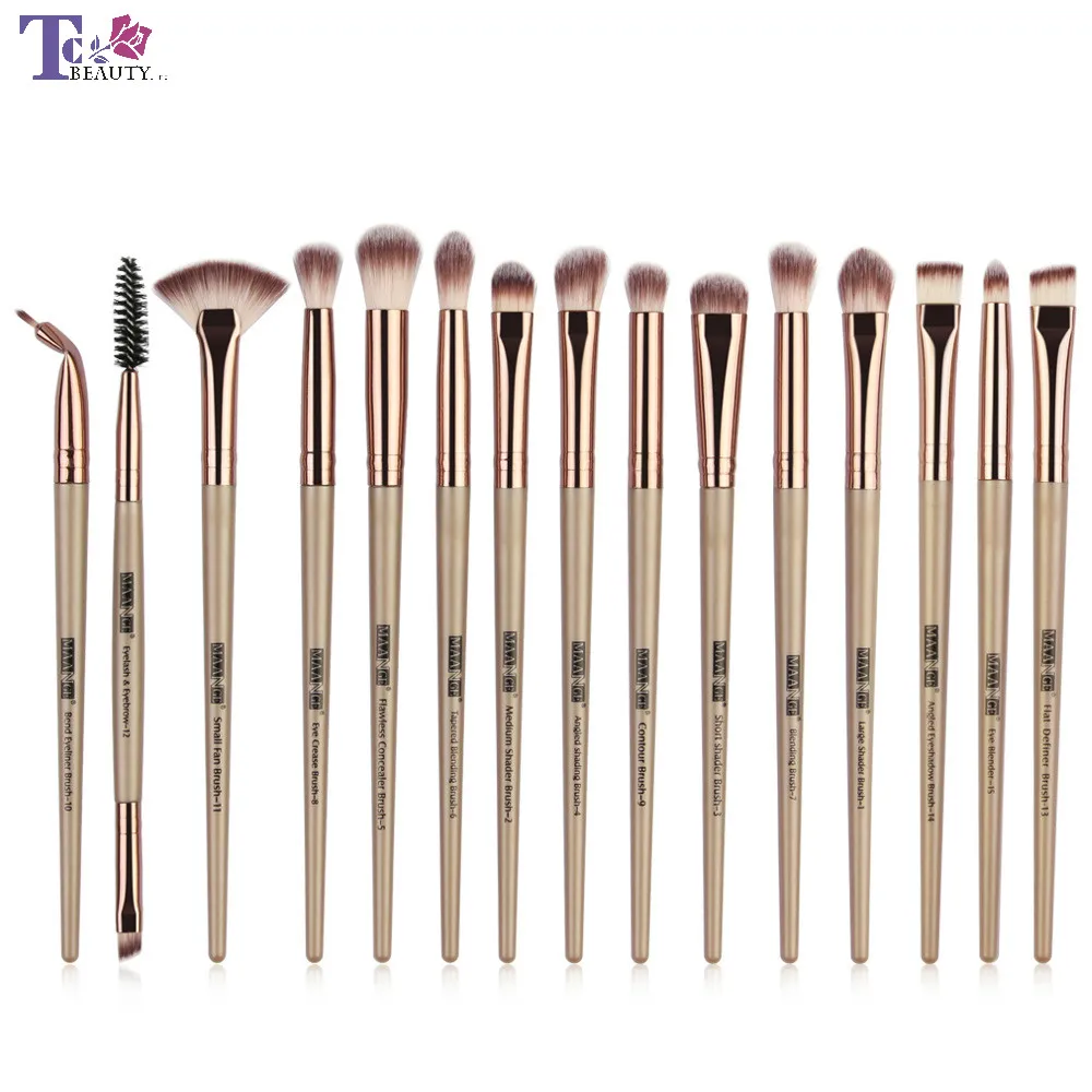 15pcs Eye Makeup Brush Set Make Up Three-color Beauty Tools Cosmetic Powder EyeShadow Foundation Blush Blending Lip Pincel
15pcs Eye Makeup Brush Set Make Up Three-color Beauty Tools Cosmetic Powder EyeShadow Foundation Blush Blending Lip Pincel