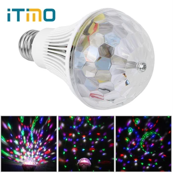 ITimo LED Stage Light Bulb Bars Disco Ballroom KTV Colorful Rotating Light Chrismas Party Voice-activated Light E27 3W
ITimo LED Stage Light Bulb Bars Disco Ballroom KTV Colorful Rotating Light Chrismas Party Voice-activated Light E27 3W
