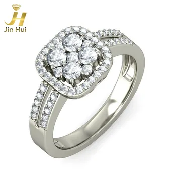 Jinhui Unisex The Yana Ring Solid 18K White 750 Gold 0.686CT Natural Diamond Jewelry Free Engraving
Jinhui Unisex The Yana Ring Solid 18K White 750 Gold 0.686CT Natural Diamond Jewelry Free Engraving