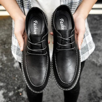 Spring Suede Mens Shoes Casual Fashion British Shoes Men Classic Lace Up leather Shoes For Male Vintage Footwear business shoes
Spring Suede Mens Shoes Casual Fashion British Shoes Men Classic Lace Up leather Shoes For Male Vintage Footwear business shoes
