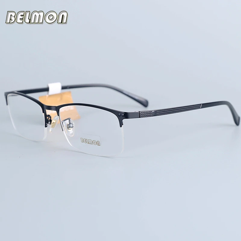 Belmon Eyeglasses Frame Men Computer Optical Prescription Myopia Nerd Clear Lens Eye Glasses Spectacle Frame For Male RS30028
Belmon Eyeglasses Frame Men Computer Optical Prescription Myopia Nerd Clear Lens Eye Glasses Spectacle Frame For Male RS30028
