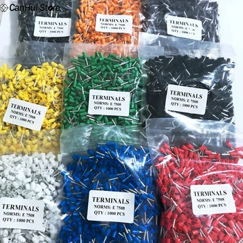 E7508 100PCS/Pack Tube insulating Insulated terminals 0.75MM2 Cable Wire Connector Insulating Crimp Terminal Connector AWG 20#
E7508 100PCS/Pack Tube insulating Insulated terminals 0.75MM2 Cable Wire Connector Insulating Crimp Terminal Connector AWG 20#