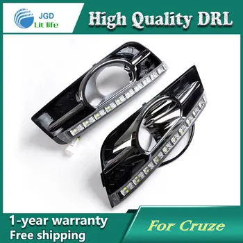 Free shipping !12V 6000k LED DRL Daytime running light case for Chevrolet Cruze 2009-2012 fog lamp frame Fog light Car styling
Free shipping !12V 6000k LED DRL Daytime running light case for Chevrolet Cruze 2009-2012 fog lamp frame Fog light Car styling