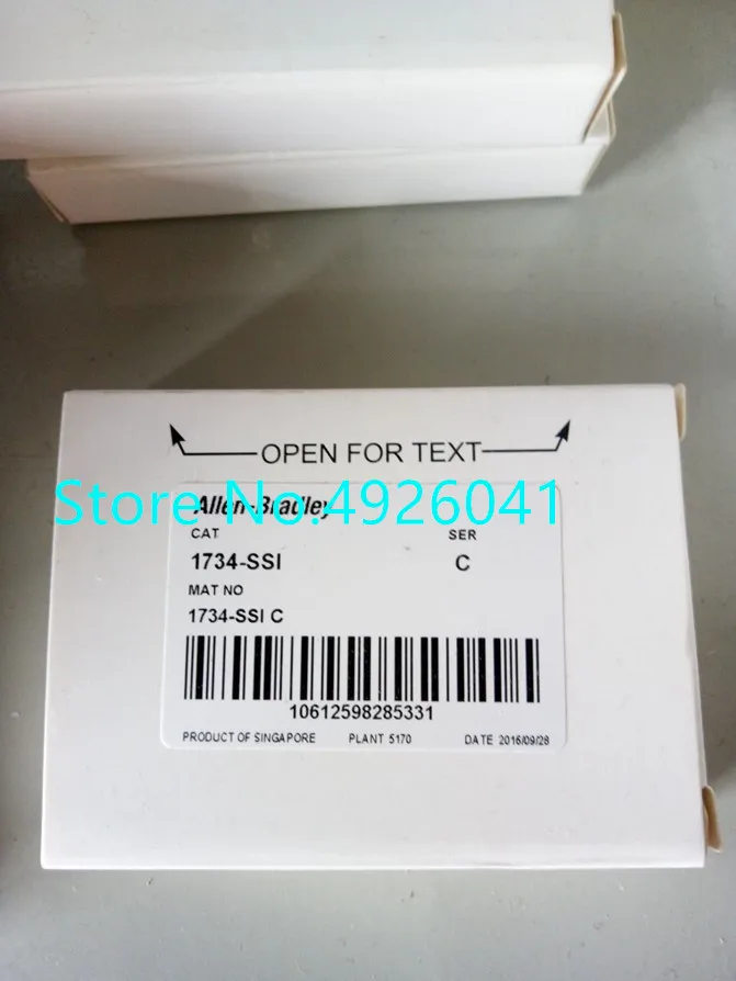 1734-SSI 1734SS1 POINT I/O SSI Encoder Module 
1734-SSI 1734SS1 POINT I/O SSI Encoder Module