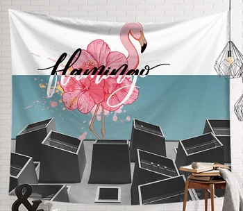 CAMMITEVER Pink Flamingo Floral Houses Tapestry Lovely Pattern Wall Art For Children Bedroom Hanging Gobelin Mural Wall Hanging
CAMMITEVER Pink Flamingo Floral Houses Tapestry Lovely Pattern Wall Art For Children Bedroom Hanging Gobelin Mural Wall Hanging