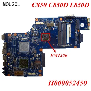 Mougol A+ quality mainboard For Toshiba C850 C850D L850D Laptop motherboard H000052450 EM1200 CPU 100% Tested
Mougol A+ quality mainboard For Toshiba C850 C850D L850D Laptop motherboard H000052450 EM1200 CPU 100% Tested