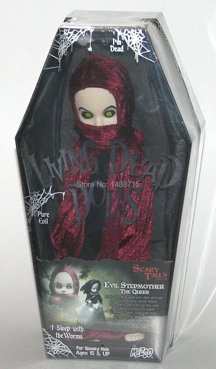 New Evil Stepmother The Queen 10" Horror Living Dead Dolls Scary Tales Vol. 4 Action Figure Toys
New Evil Stepmother The Queen 10" Horror Living Dead Dolls Scary Tales Vol. 4 Action Figure Toys