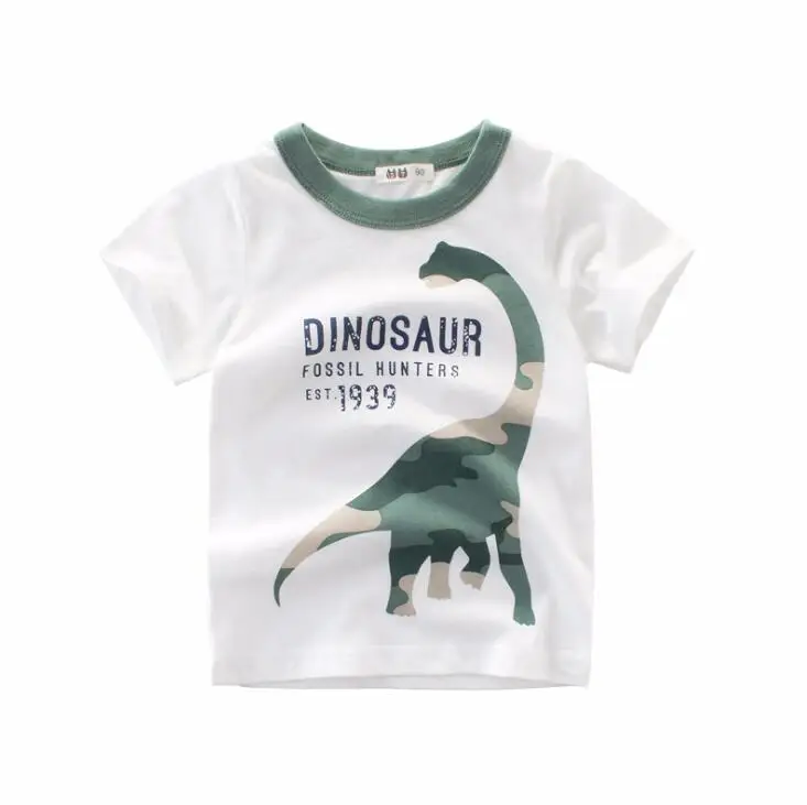 Boys T shirts Kids Dinosaur For Boy Summer Clothes Children Clothing Short Sleeve T shirt Boutique Print Shirt
Boys T shirts Kids Dinosaur For Boy Summer Clothes Children Clothing Short Sleeve T shirt Boutique Print Shirt