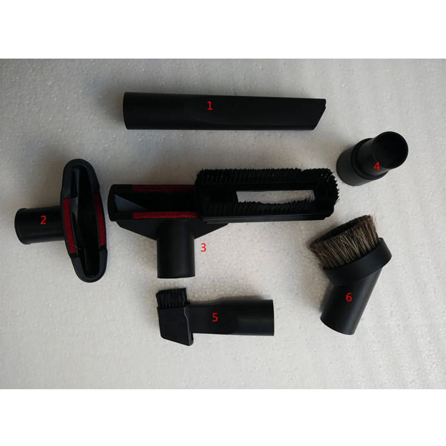 Universal Vacuum Cleaner Accessories Parts Cleaning Kit Brush Nozzle Crevice Tool for 32mm& 35mm Standard Hose 6pcs
Universal Vacuum Cleaner Accessories Parts Cleaning Kit Brush Nozzle Crevice Tool for 32mm& 35mm Standard Hose 6pcs