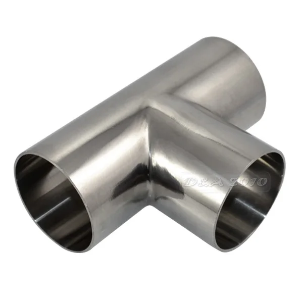 FGHGF OD 51mm 2" Quality Sanitary Weld TEE 3 Way Pipe Fitting Stainless Steel SS316 Pipe Thickness 1.5mm
FGHGF OD 51mm 2" Quality Sanitary Weld TEE 3 Way Pipe Fitting Stainless Steel SS316 Pipe Thickness 1.5mm