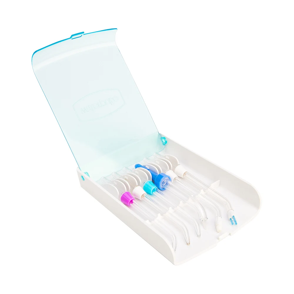 Waterpulse Hygiene Storage Case with 6 Replacement Tips Dental Flosser Tips Storage Box Water Flosser Accessories with 6 Tips
Waterpulse Hygiene Storage Case with 6 Replacement Tips Dental Flosser Tips Storage Box Water Flosser Accessories with 6 Tips