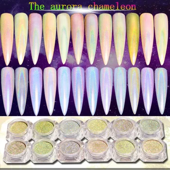 Nail art mirror powder shimmer pearl effect magic aurora Chameleon colors DIY 3D manicure nail glitter flash powder MN126
Nail art mirror powder shimmer pearl effect magic aurora Chameleon colors DIY 3D manicure nail glitter flash powder MN126