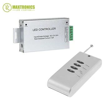 DC12V-24V 12A 4Key Wireless RF RGB Remote Controller Led RGB Strip for 5050 3528 RGB Led Strip lamps Light
DC12V-24V 12A 4Key Wireless RF RGB Remote Controller Led RGB Strip for 5050 3528 RGB Led Strip lamps Light