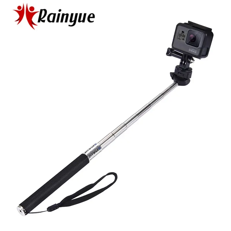 PULUZ For Go Pro Accessories Extendable Handheld Selfie Stick Monopod for GoPro HERO5 HERO4 Session HERO 5 4 3+3 2 1SJCAM SJ4000 |