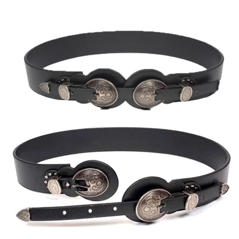 Medieval Metal Leather Head Carved Belt Costume Larp Accessory Men Women Viking Knight Cosplay WaistBand Buckle Straps For Adult
Medieval Metal Leather Head Carved Belt Costume Larp Accessory Men Women Viking Knight Cosplay WaistBand Buckle Straps For Adult