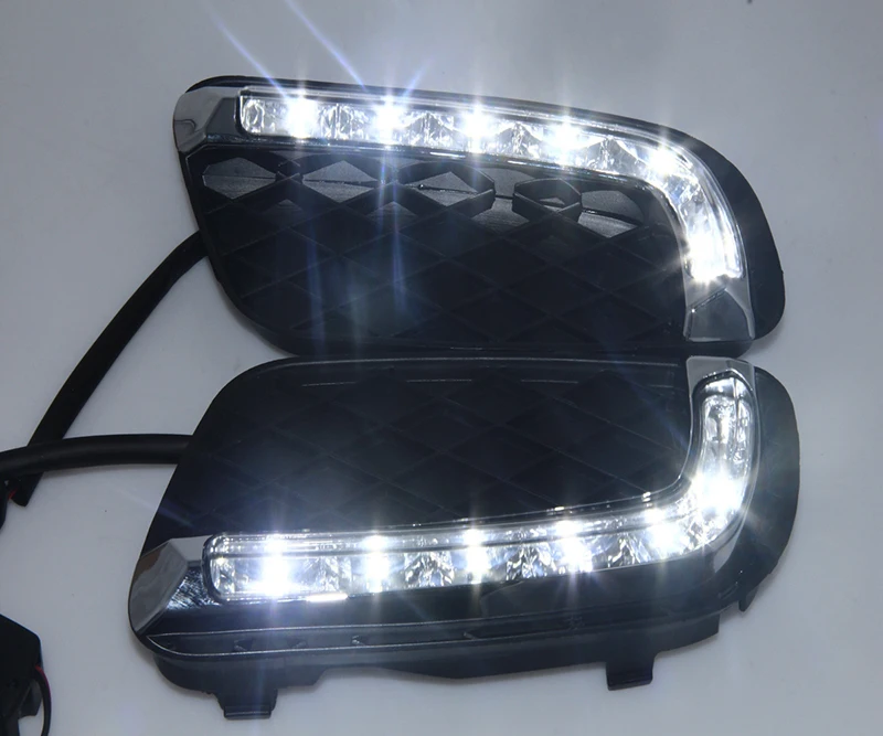 Car Flashing 2Pcs DRL For Mercedes Benz Smart fortwo 2008 2009 2010 2011 Daytime Running Lights Fog head Lamp cover car styling
Car Flashing 2Pcs DRL For Mercedes Benz Smart fortwo 2008 2009 2010 2011 Daytime Running Lights Fog head Lamp cover car styling