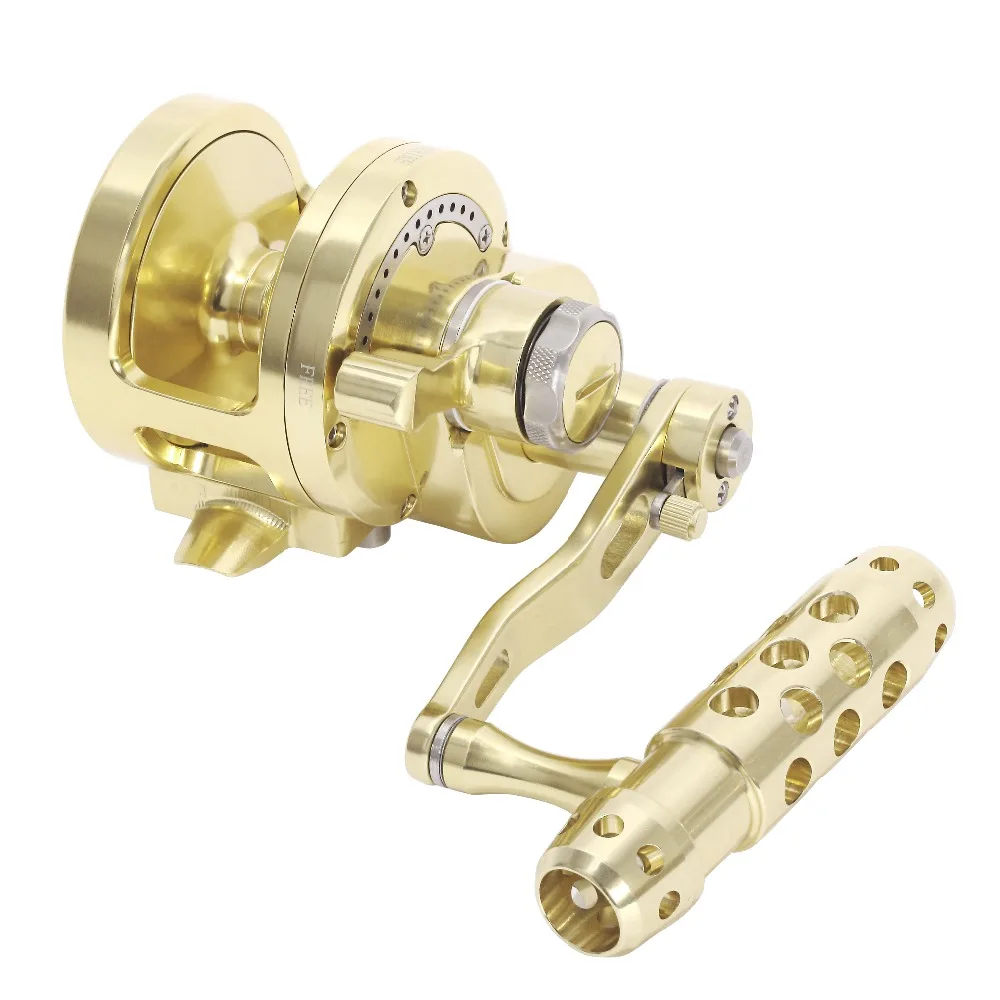 JIGGING BIG GAME SALTWATER FISHING REEL CNC MACHINED 2-SPEED 44LBS LEVER DRAG DEEP SEA BOAT TROLLING FISHING GEAR RATIO 4.5:1/2.
JIGGING BIG GAME SALTWATER FISHING REEL CNC MACHINED 2-SPEED 44LBS LEVER DRAG DEEP SEA BOAT TROLLING FISHING GEAR RATIO 4.5:1/2.