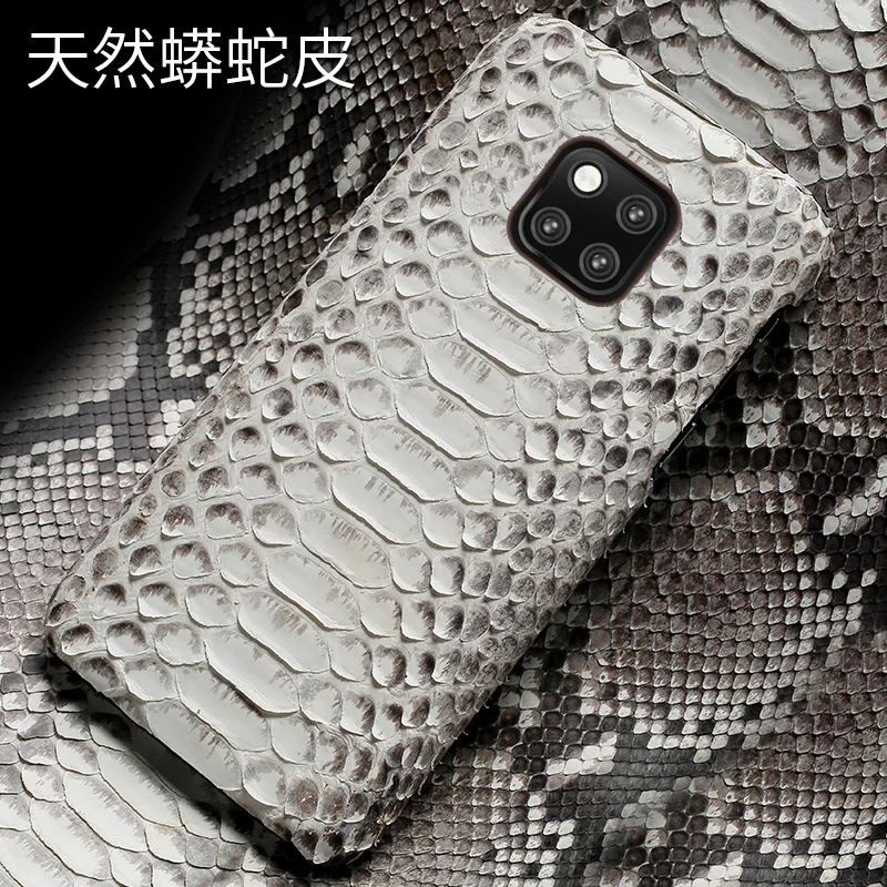 Luxury Genuine Boa Python Skin Leather Back Phone Case For Huawei Mate 20 Pro X Real Snake Protective Cover for Huawei Mate20
Luxury Genuine Boa Python Skin Leather Back Phone Case For Huawei Mate 20 Pro X Real Snake Protective Cover for Huawei Mate20