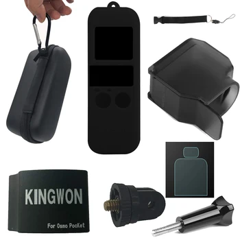Osmo Pocket Accessories kit, Mini Carrying Case, Multi-function Adapter Bracket,Silicone Cover ,Lens Cover,Tempered Glass
Osmo Pocket Accessories kit, Mini Carrying Case, Multi-function Adapter Bracket,Silicone Cover ,Lens Cover,Tempered Glass