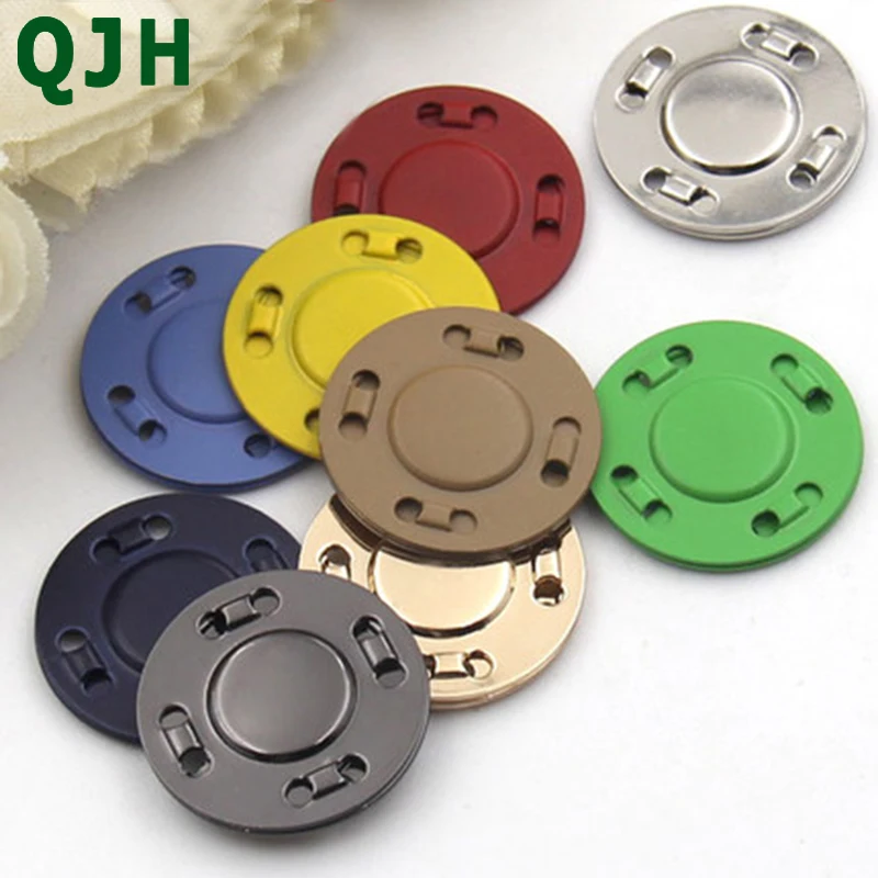20mm 50pcs magnetic Buttons Metal Snap Button magnet clasp Powerful suction Dark buckle fittings bag double-sided magnet button
20mm 50pcs magnetic Buttons Metal Snap Button magnet clasp Powerful suction Dark buckle fittings bag double-sided magnet button