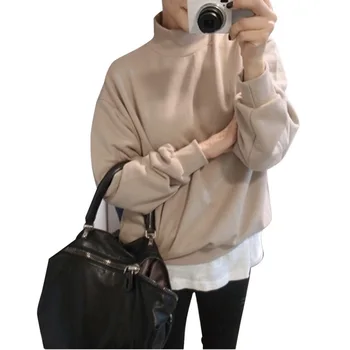 Laamei Autumn Kawaii Fleece Pullover Top Women Female Simple Solid Casual Hoodies Sweatshirts Harajuku Pink Sweatshirt Feminino
Laamei Autumn Kawaii Fleece Pullover Top Women Female Simple Solid Casual Hoodies Sweatshirts Harajuku Pink Sweatshirt Feminino