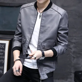 In the spring of 2020 autumn tide of cultivate one's morality big pocket youth favors pu leather motorcycle jacket
In the spring of 2020 autumn tide of cultivate one's morality big pocket youth favors pu leather motorcycle jacket
