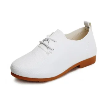 Spring Autumn baby girl Casual leather shoes Childrens students leisure leather shoes Girl Lacedshoes black white brown 3-14year
Spring Autumn baby girl Casual leather shoes Childrens students leisure leather shoes Girl Lacedshoes black white brown 3-14year