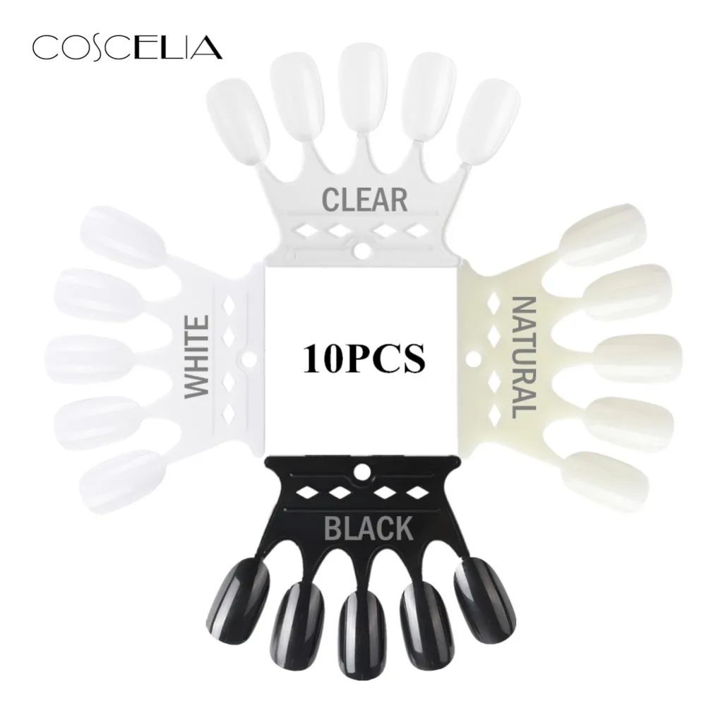 7.5*5.5*5cm 10pcs False Nail Art Tips Nail Polish Display Nails Art Palette Color Chart With Ring Clear/ White/Natural/Black
7.5*5.5*5cm 10pcs False Nail Art Tips Nail Polish Display Nails Art Palette Color Chart With Ring Clear/ White/Natural/Black