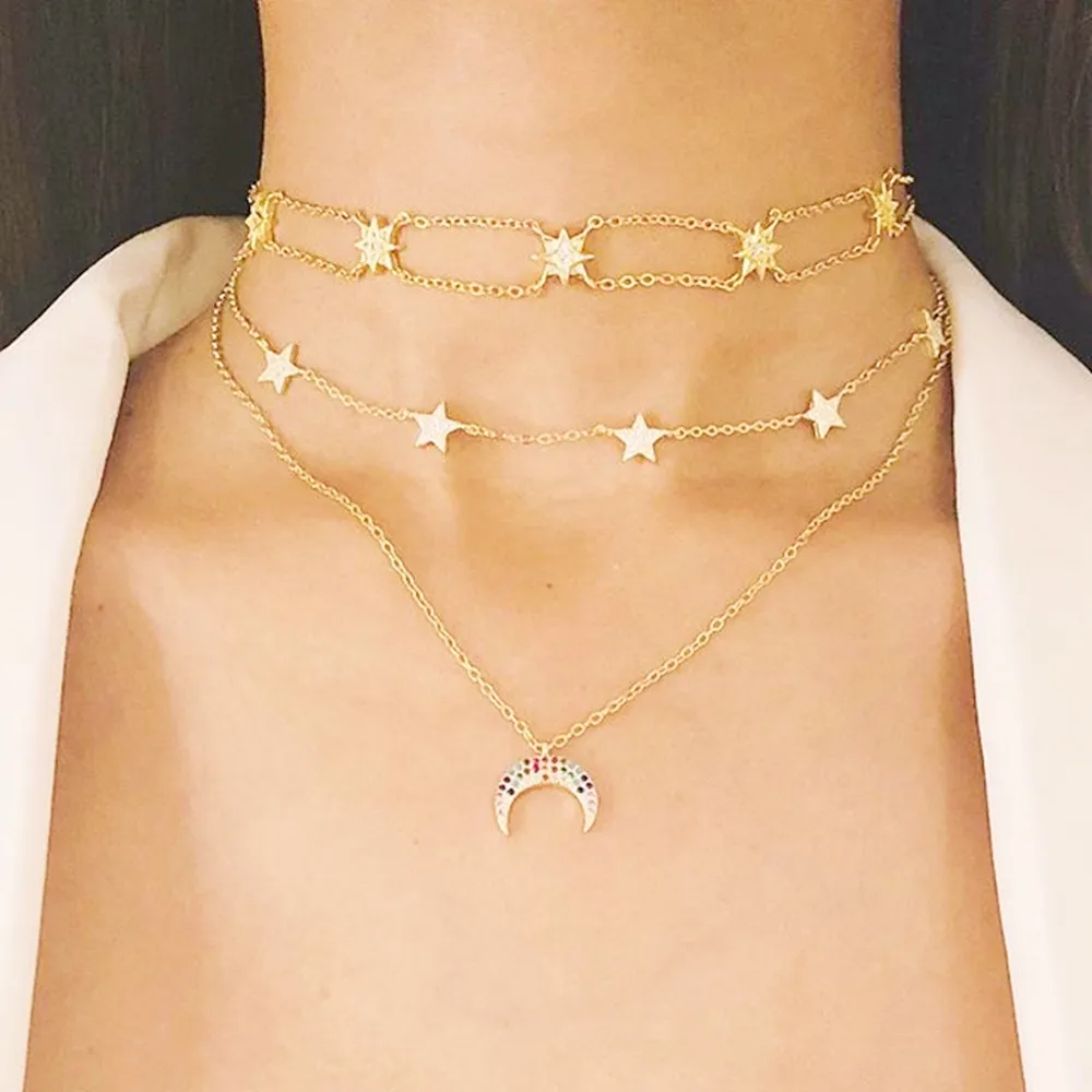Hot sale COLORFUL cz small horn necklace Gold filled vermeil 925 sterling silver Classic double horn Gold color pendant jewelry
Hot sale COLORFUL cz small horn necklace Gold filled vermeil 925 sterling silver Classic double horn Gold color pendant jewelry